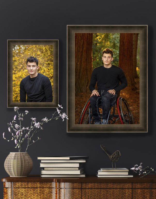 Senior Boy Framed Portrait