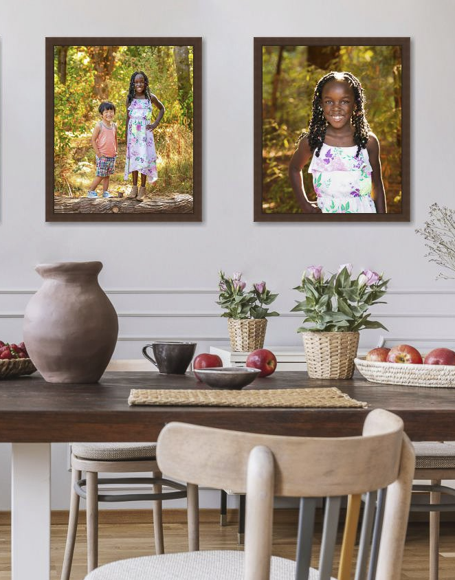 Framed Girl Portrait