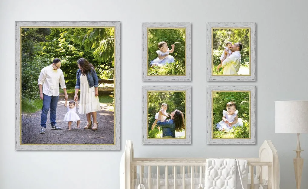 daughter, girl summer in dress park in grass and family