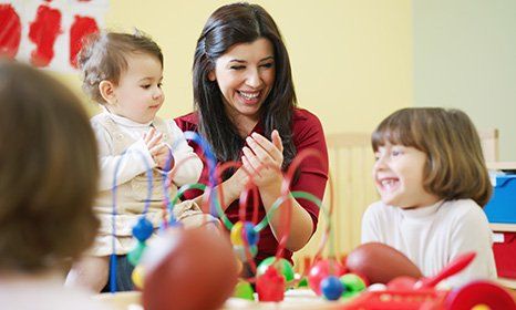 children enjoying a fun activity