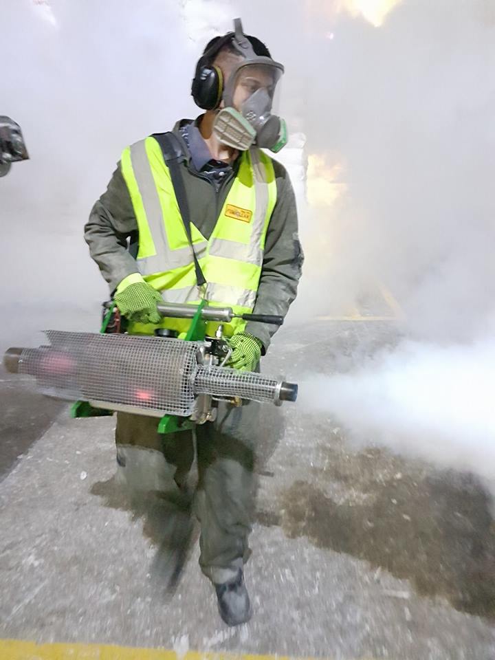 fumigación y control de plagas en Bogotá