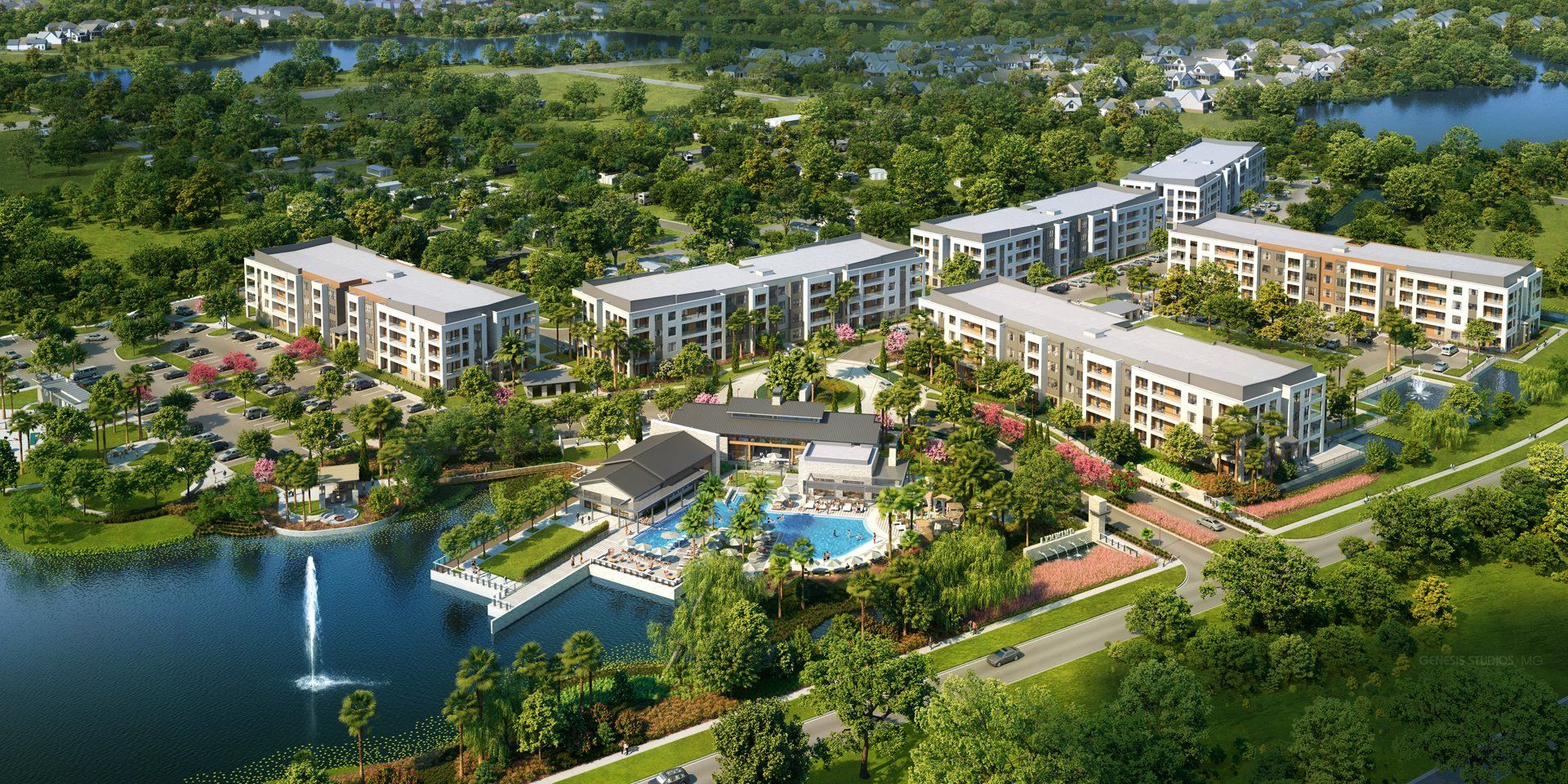 Lynwind ChampionsGate aerial rendering