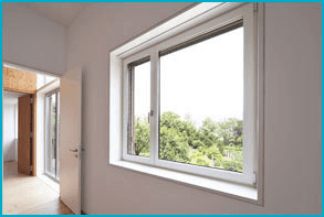 glazed window installation