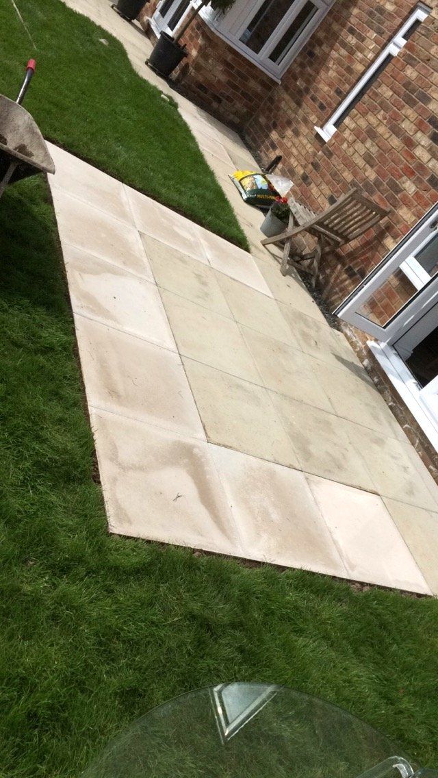 Patio maintenance