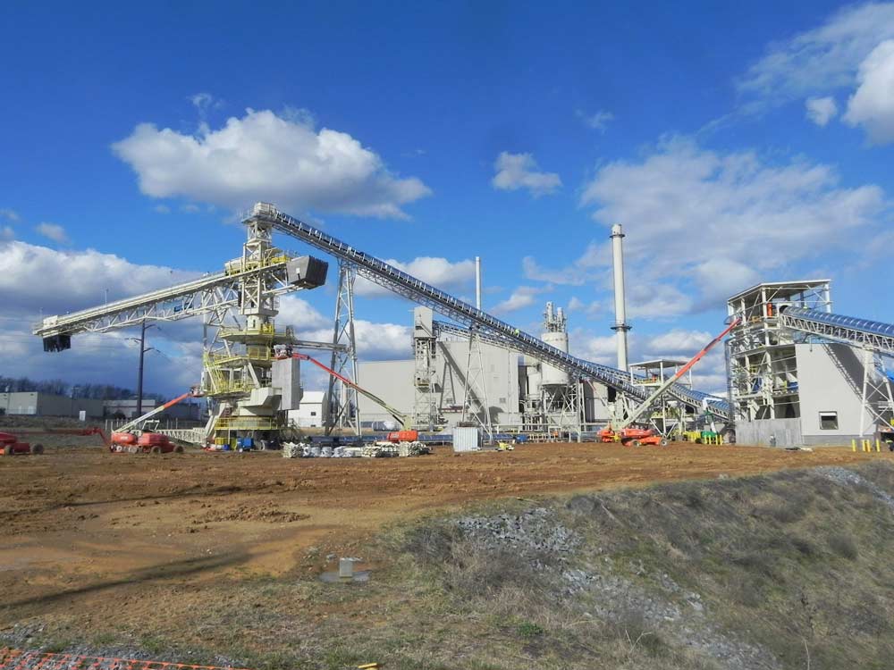 large building machinery