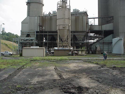 factory courtyard