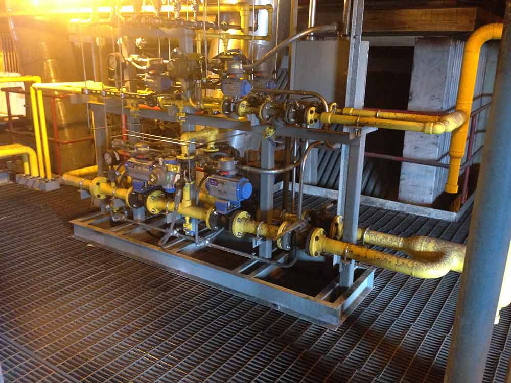 yellow pipes