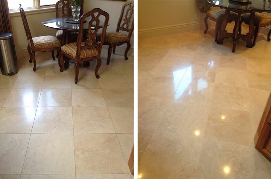Kitchen tile floor — cleaning in Escondido, CA