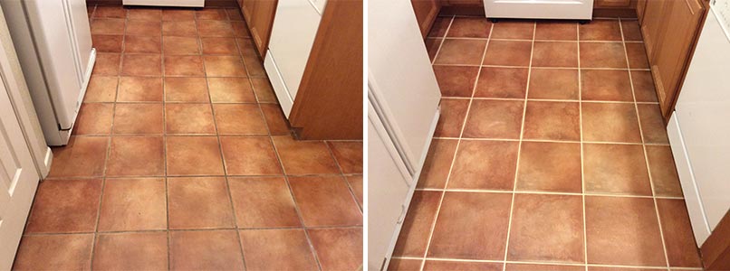 Saltillo tile — cleaning in Escondido, CA