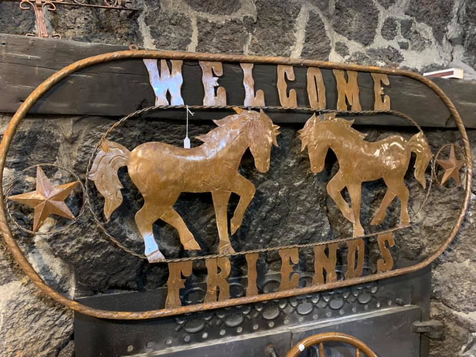 Welcome friends signage — Idaho Falls, ID — The Country Store Boutique