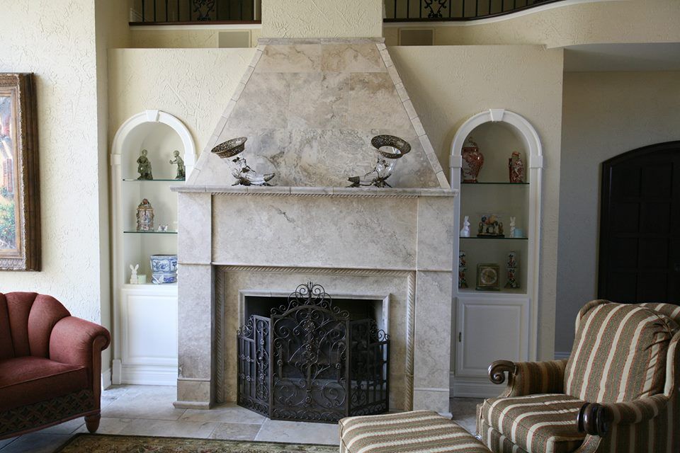 wood cabinets