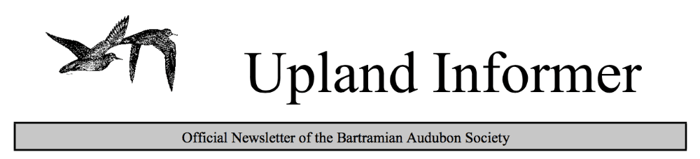 A black and white logo for upland informer