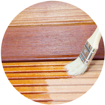 Varnish on wood by Kauai's best painting supply company, Puhi Paint