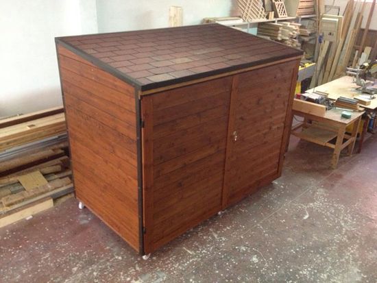 contenitore in legno