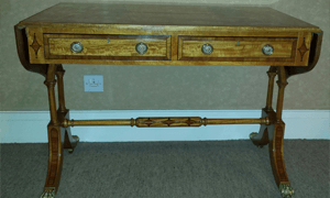 Satinwood table