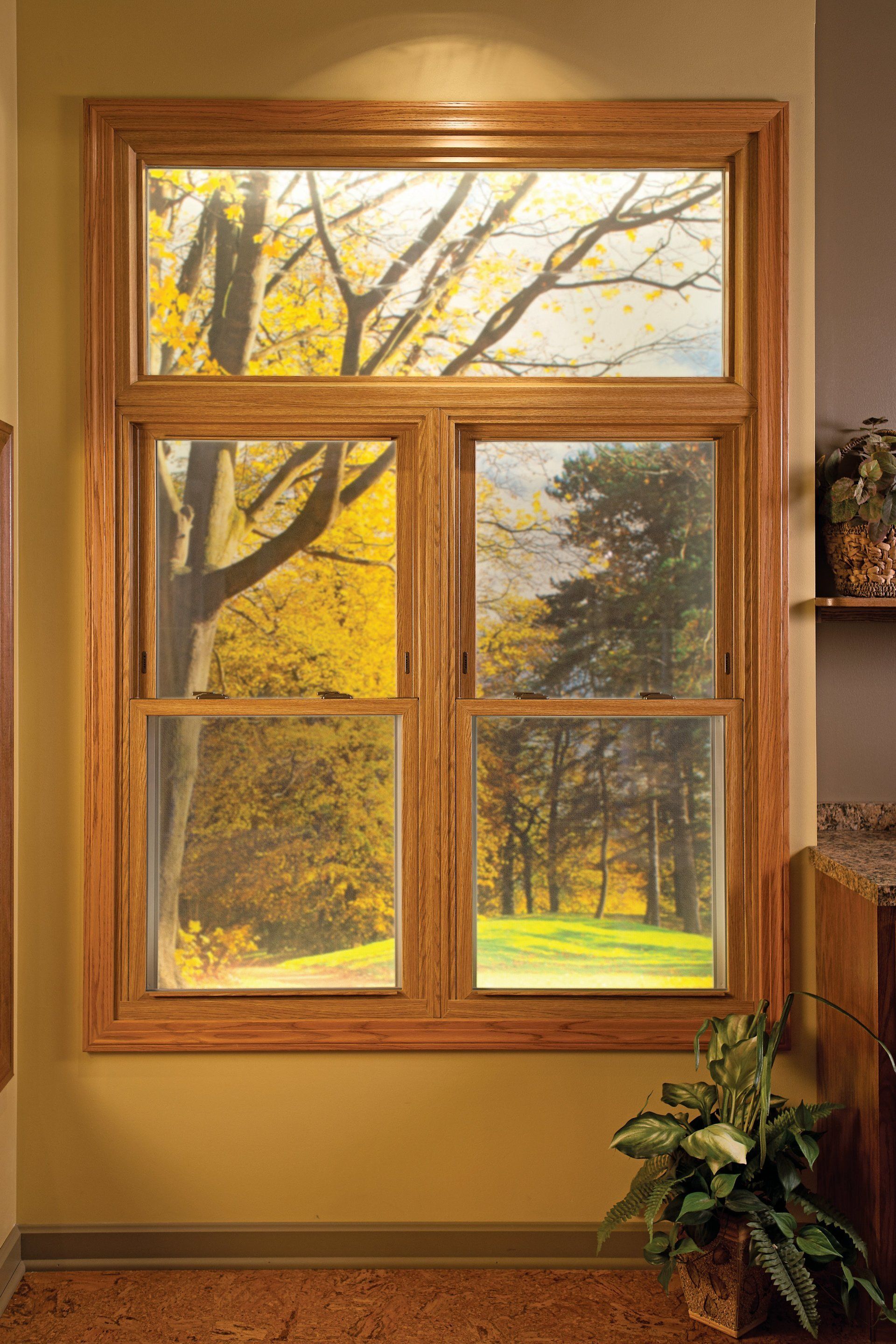 Windows — Wood Frame Double Hung Window in Mansfield, OH Windows — Wood Frame Double Hung Window in Mansfield, OH