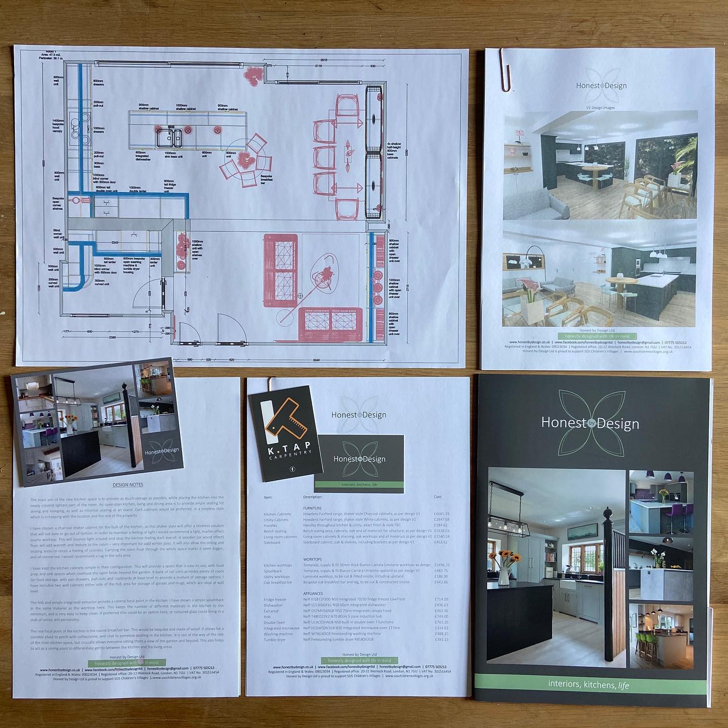 Honest by Design Ltd design package