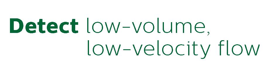 Detect Low-Velocity Flow Detect Low-Velocity Flow