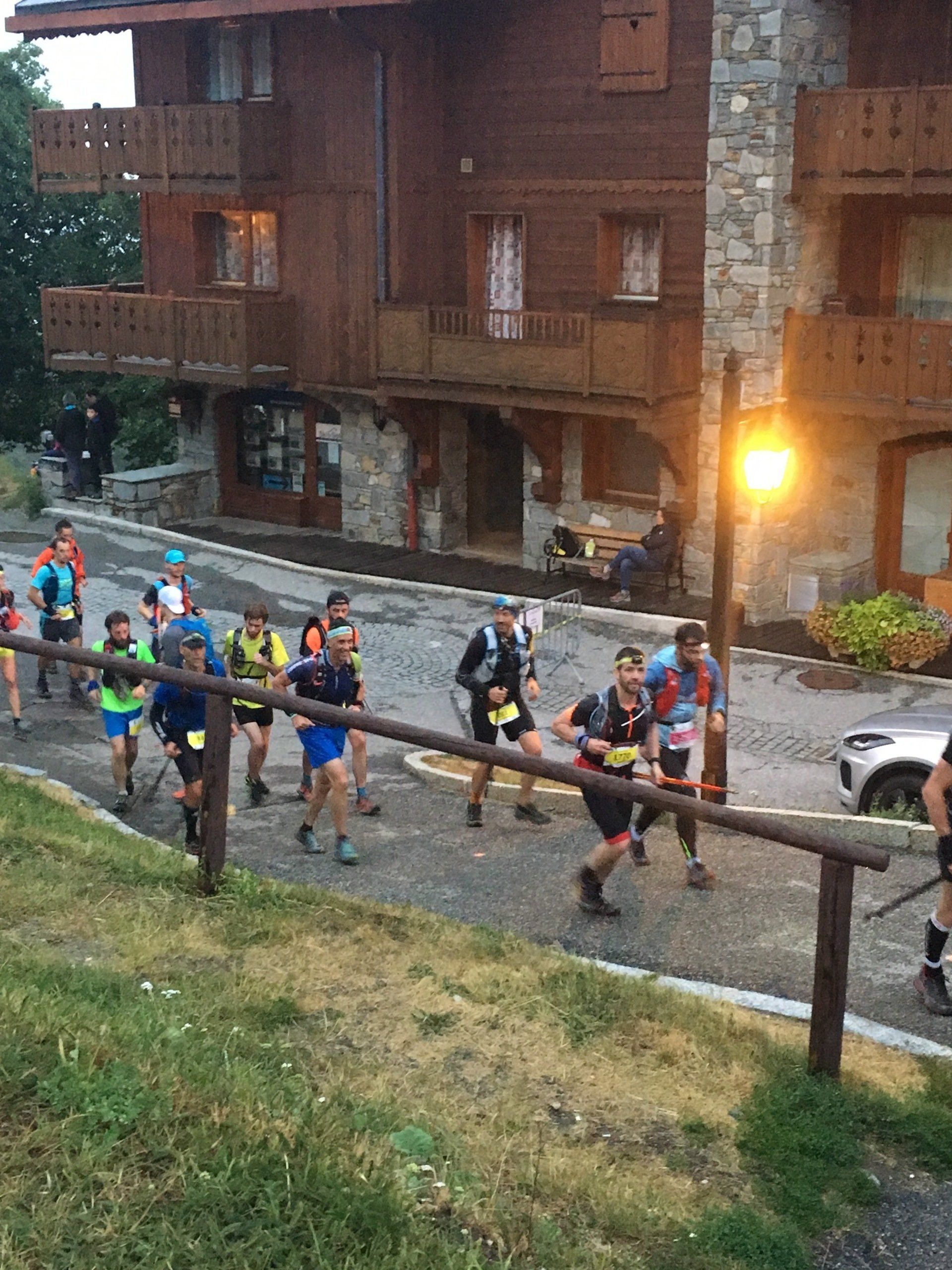 Poster for La6000D La Course des Géants the Annual Endurance Race held in La Plagne