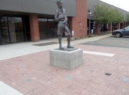 brick engraving
