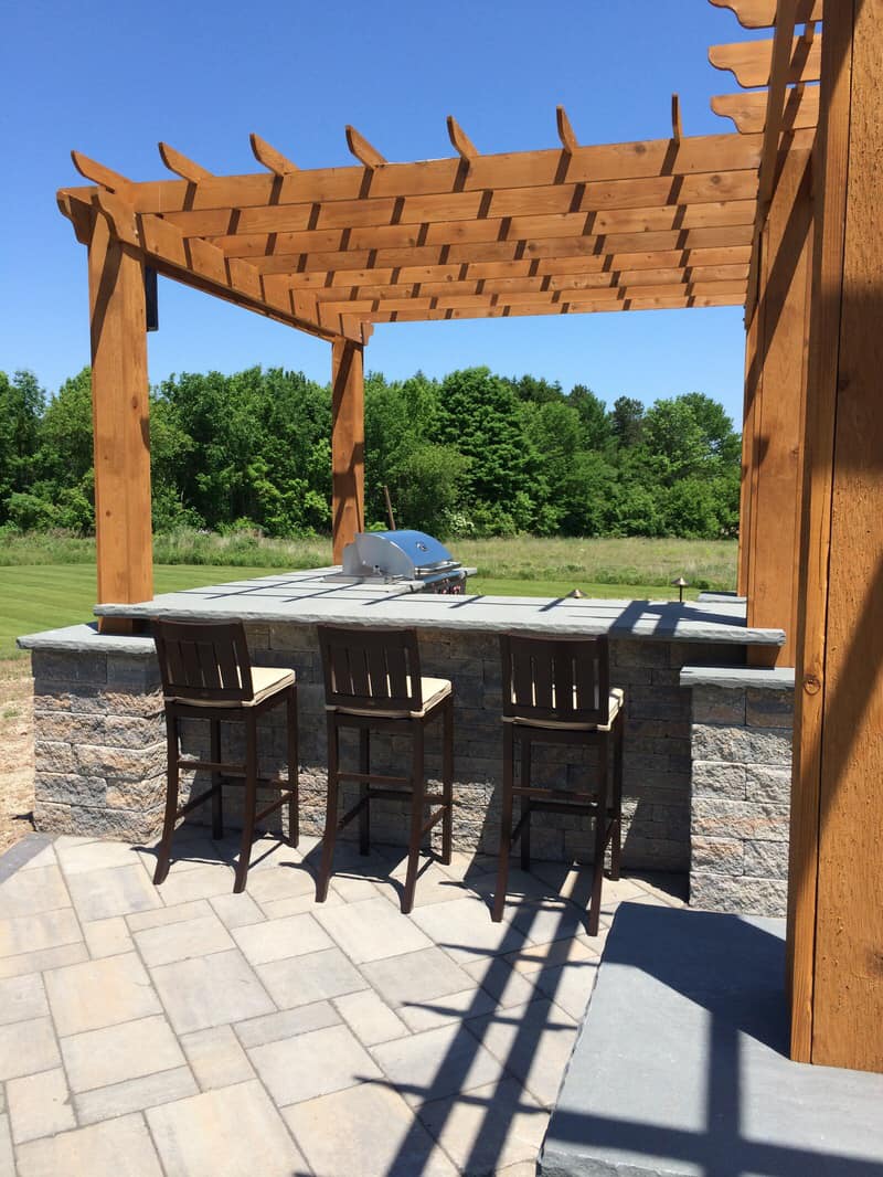 landscaped outdoor