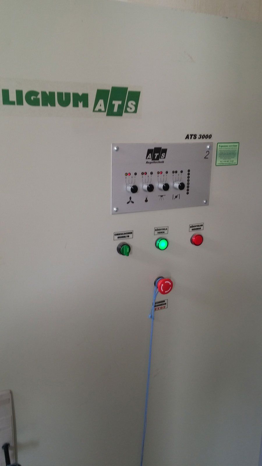 Production of wood dryers’ control panels