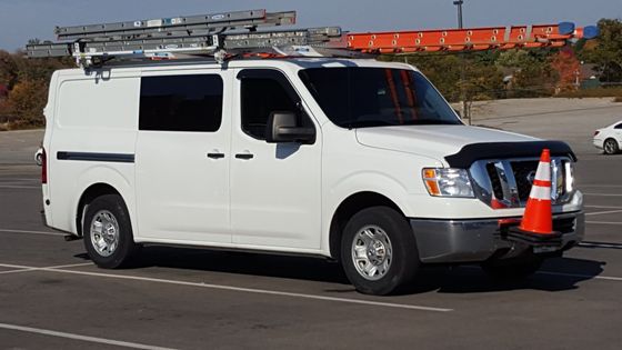 Dryer Vent Cleaning Van