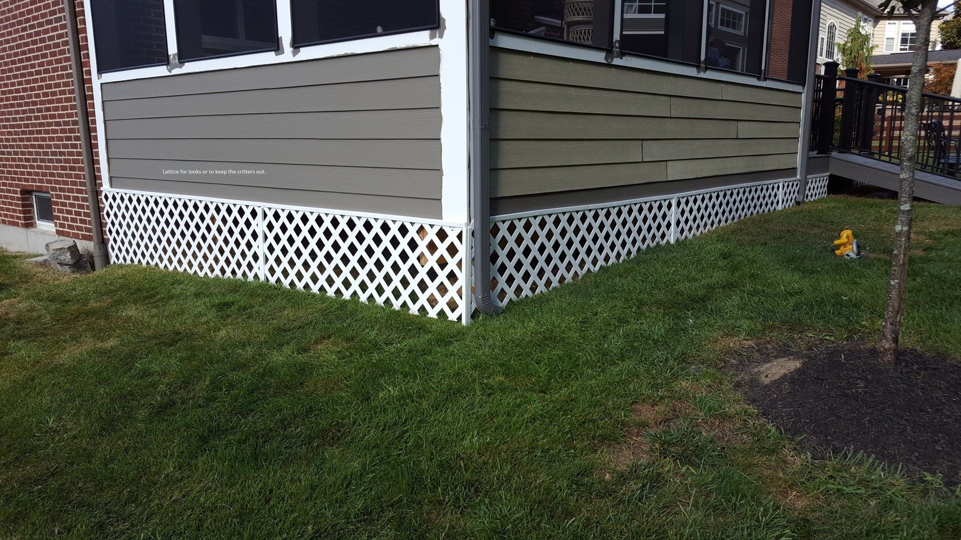 After Lattice installation