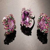 Amethyst Ruby Emerald and Diamonds — jewelry store in Santa Barbara, CA