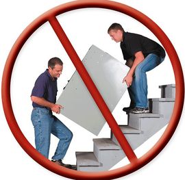 How NOT to remove a furnace from the basement