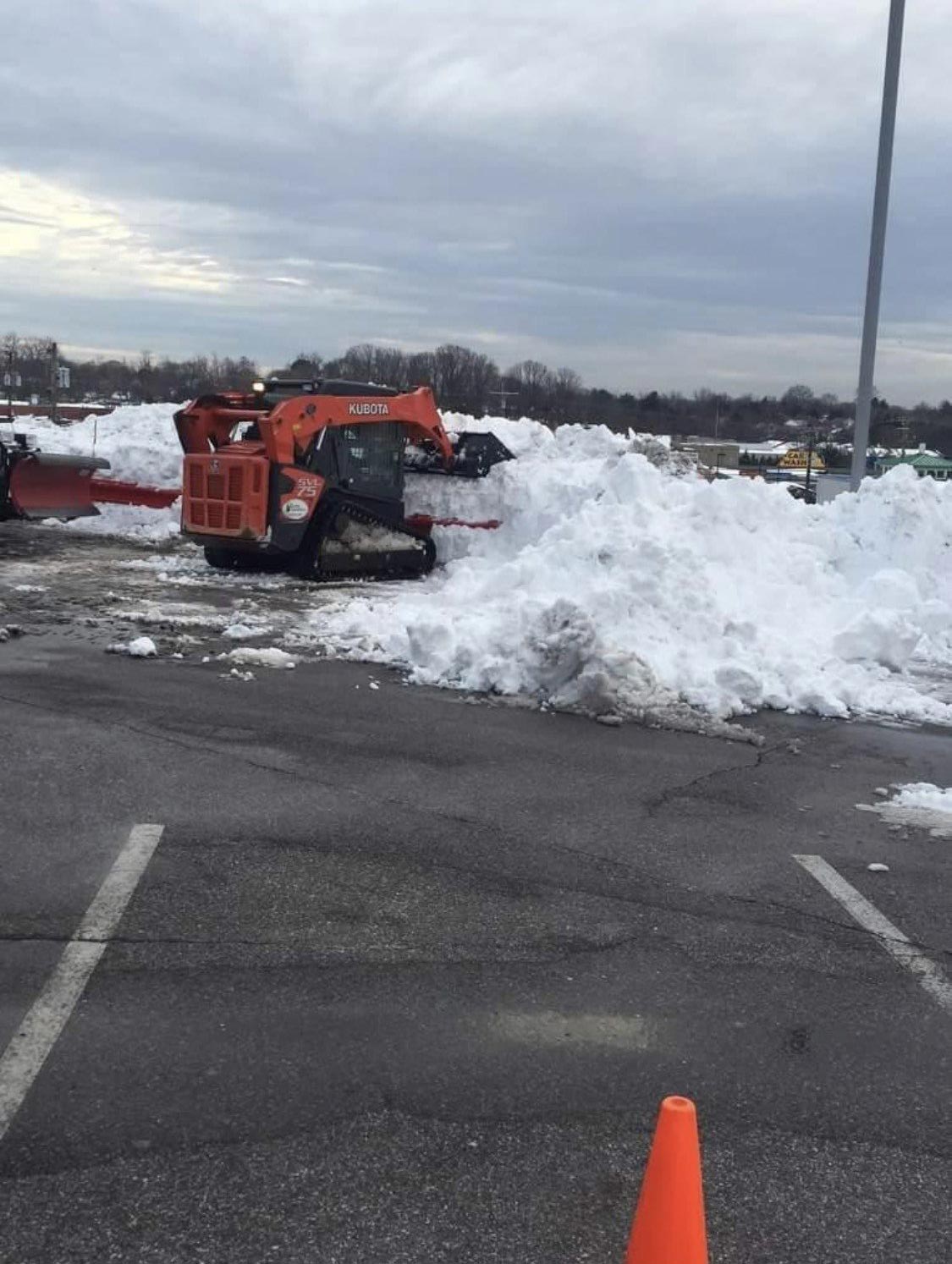 Snow Removal — Wilmington, DE — Asphalt King Sealcoating & Paving LLC Snow Removal — Wilmington, DE — Asphalt King Sealcoating & Paving LLC