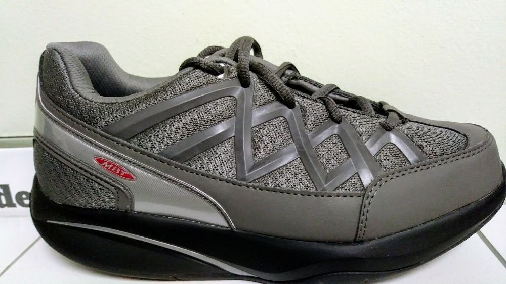 black orthopedic shoe