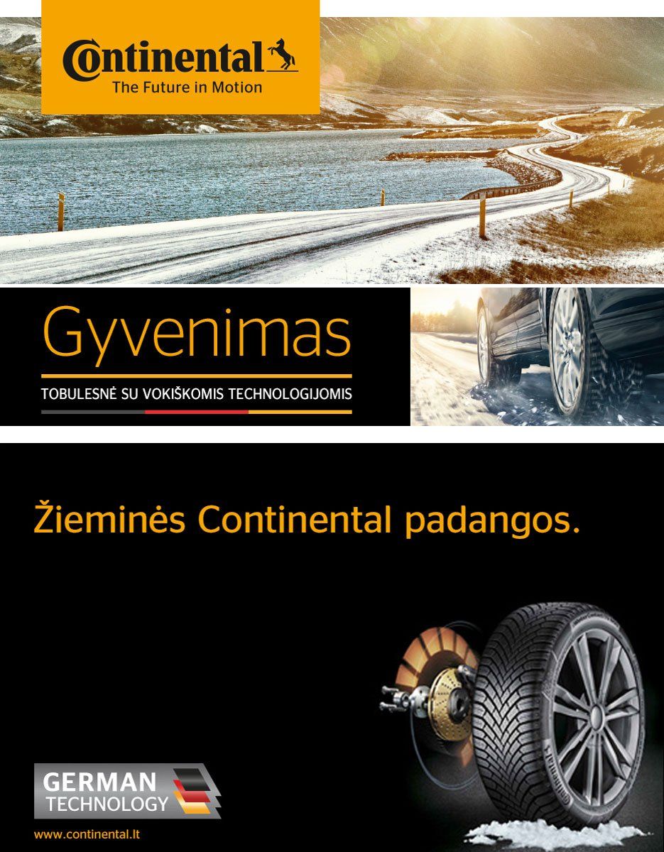 Continental padangos