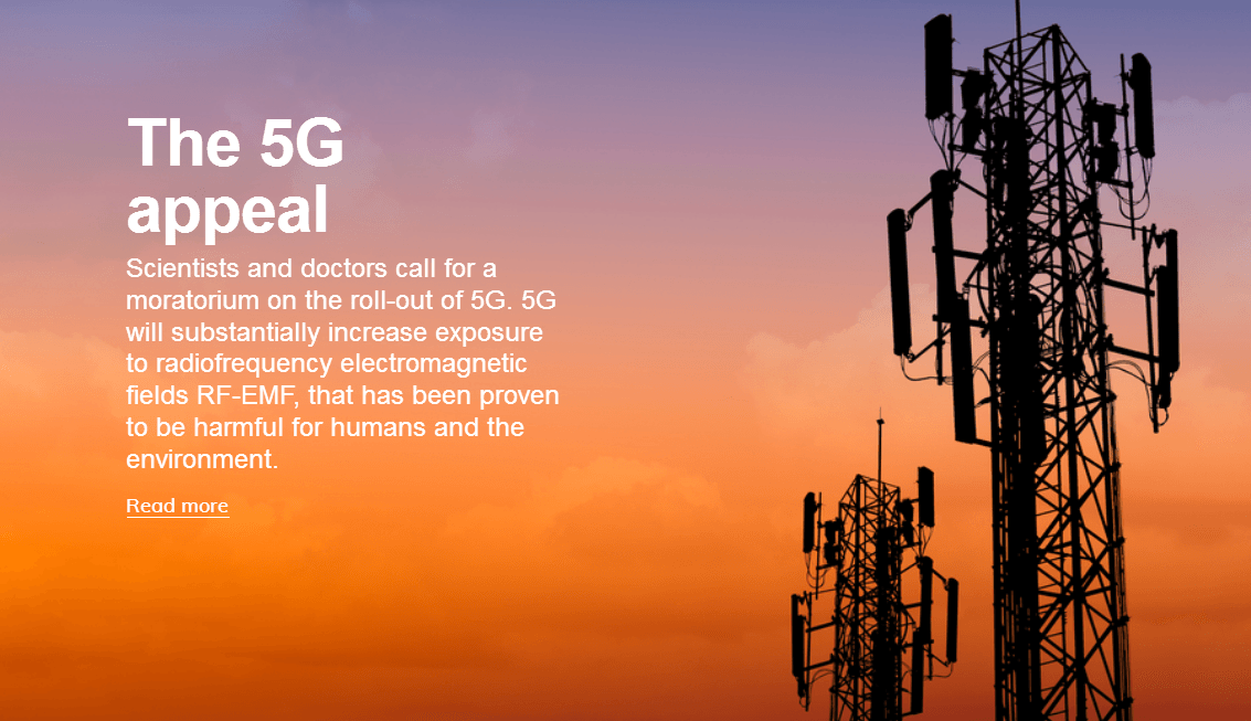 International Appeal against 5G International Appeal against 5G