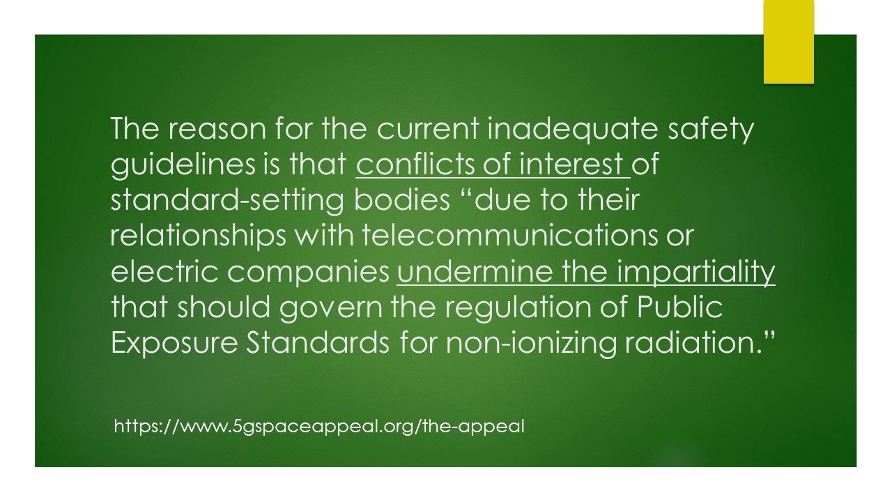 International Appeal against 5G