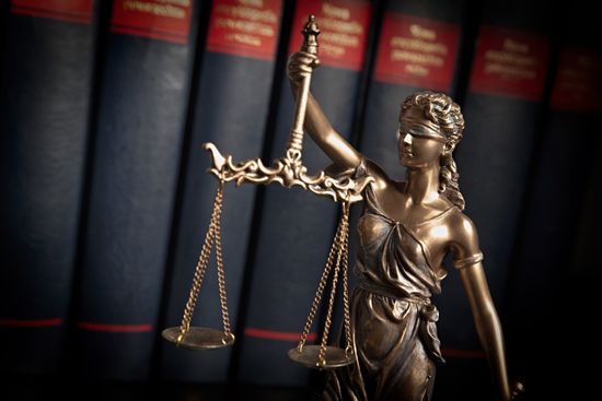 Happy Lawyer Consultant Working with a Book — Cullman, AL  — The Thompson Law Firm