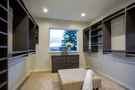 Spacious Walk-in Closet — Milton, VT — Hometown Closet Finishing Spacious Walk-in Closet — Milton, VT — Hometown Closet Finishing