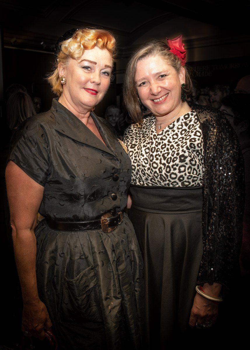 Vivian of Hollaway  & her glorious vintage gowns