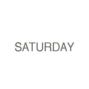 Saturday