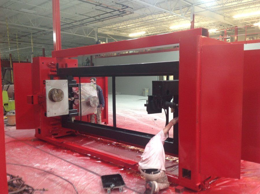 Heavy Industrial Equipment Painting 1