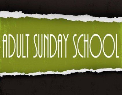 adult Sunday school class. All ages
