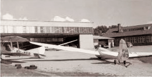 De PH-183, bij Fokker gebouwde Goevier. De PH-183, bij Fokker gebouwde Goevier.