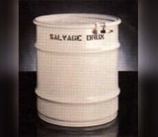 White Small Steel drum — Steel Drums in Capitol Heights, MD