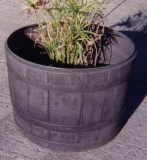 Plant on a Barrel — Wood Barrel in Capitol Heights, MD Plant on a Barrel — Wood Barrel in Capitol Heights, MD