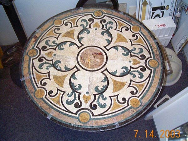 Custom Cut Inlay — Marble Counter Tops in Egg Harbor Township, NJ