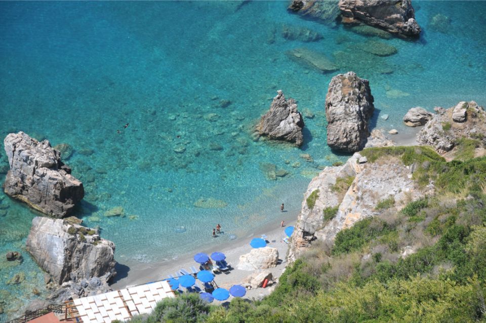 private beach
