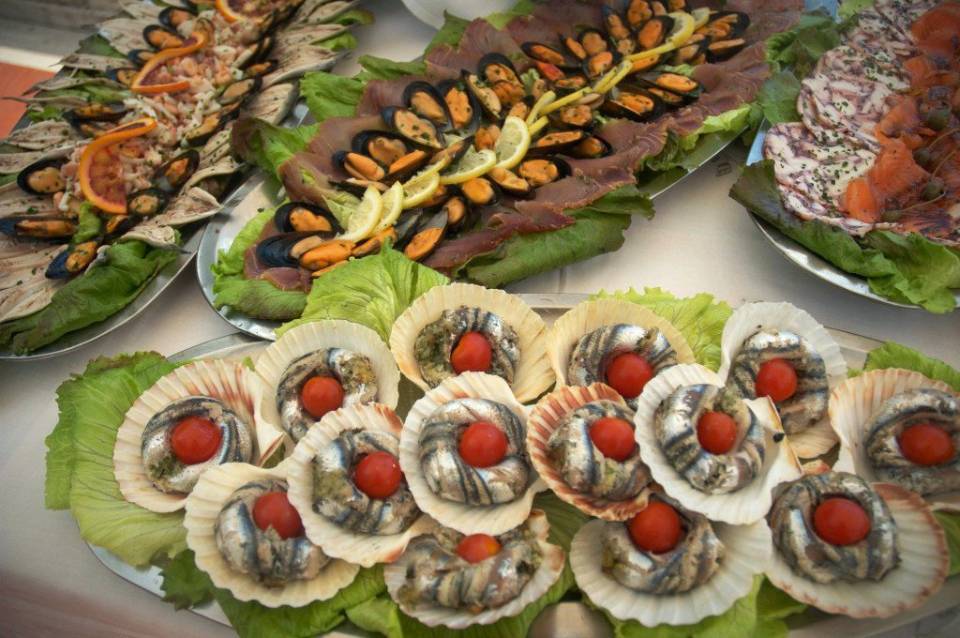 wedding buffet