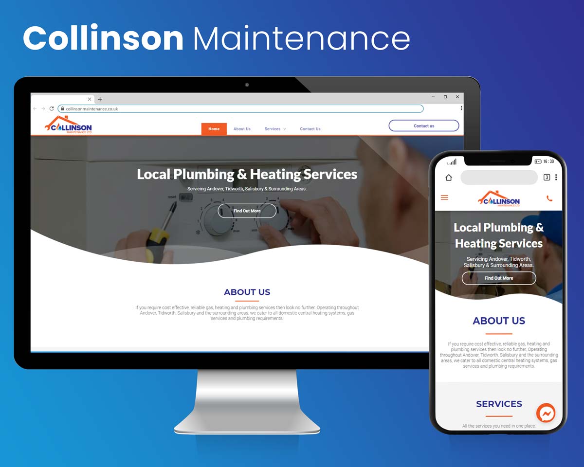 Plumbing Website & Logo Design