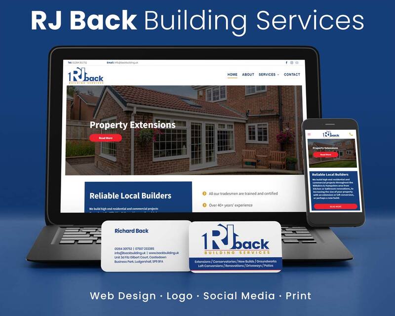 Website Design for Builders & Tradesman in Andover