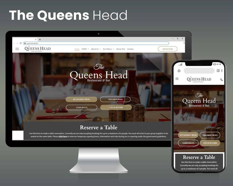 Website Design for Restaurants in Andover